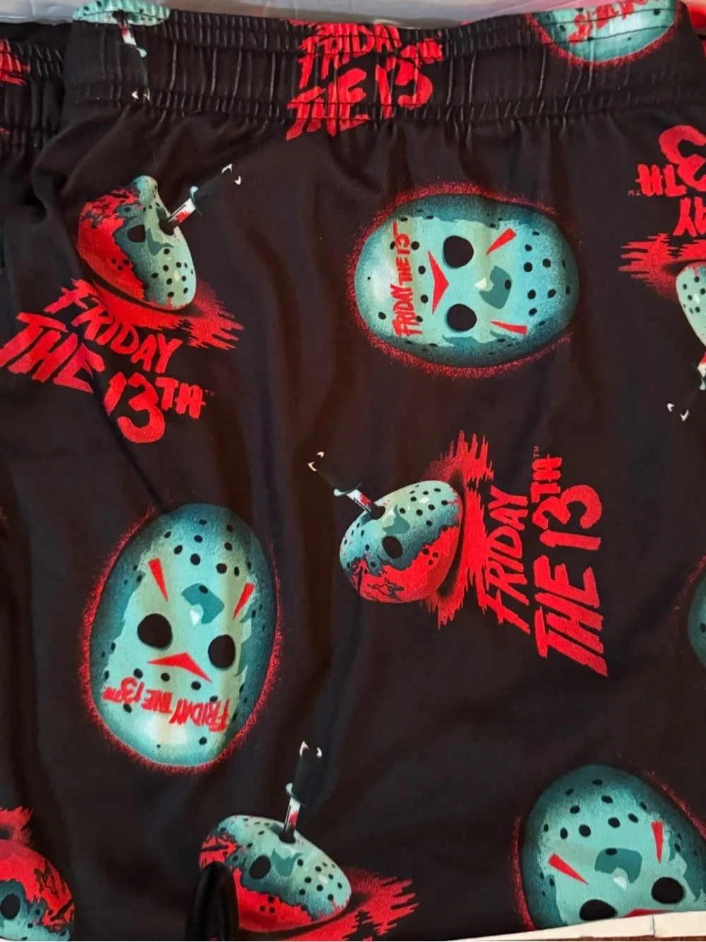 Friday the 13th Men's Graphic Print Sleep Pants